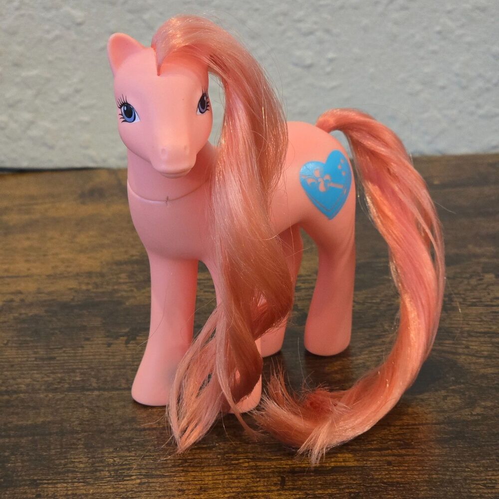 Vintage 1988 G1 My Little Pony Beautybloom Pretty Pony Sweetheart Sister 5in